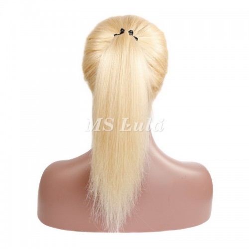 #613 Blonde Human Hair Transparent Lace Silky Straight Full Lace Wig | Human Hair Wig | Lace Front